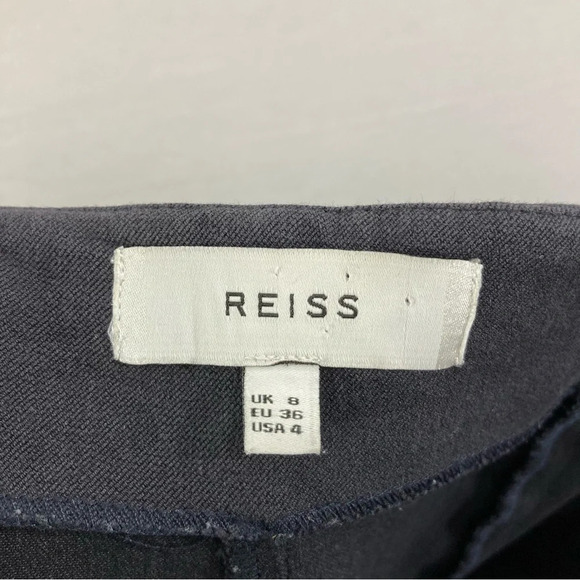 Reiss Drak Gray Comfy Stretchy Pull-on Pants Size 4 - Picture 2 of 11